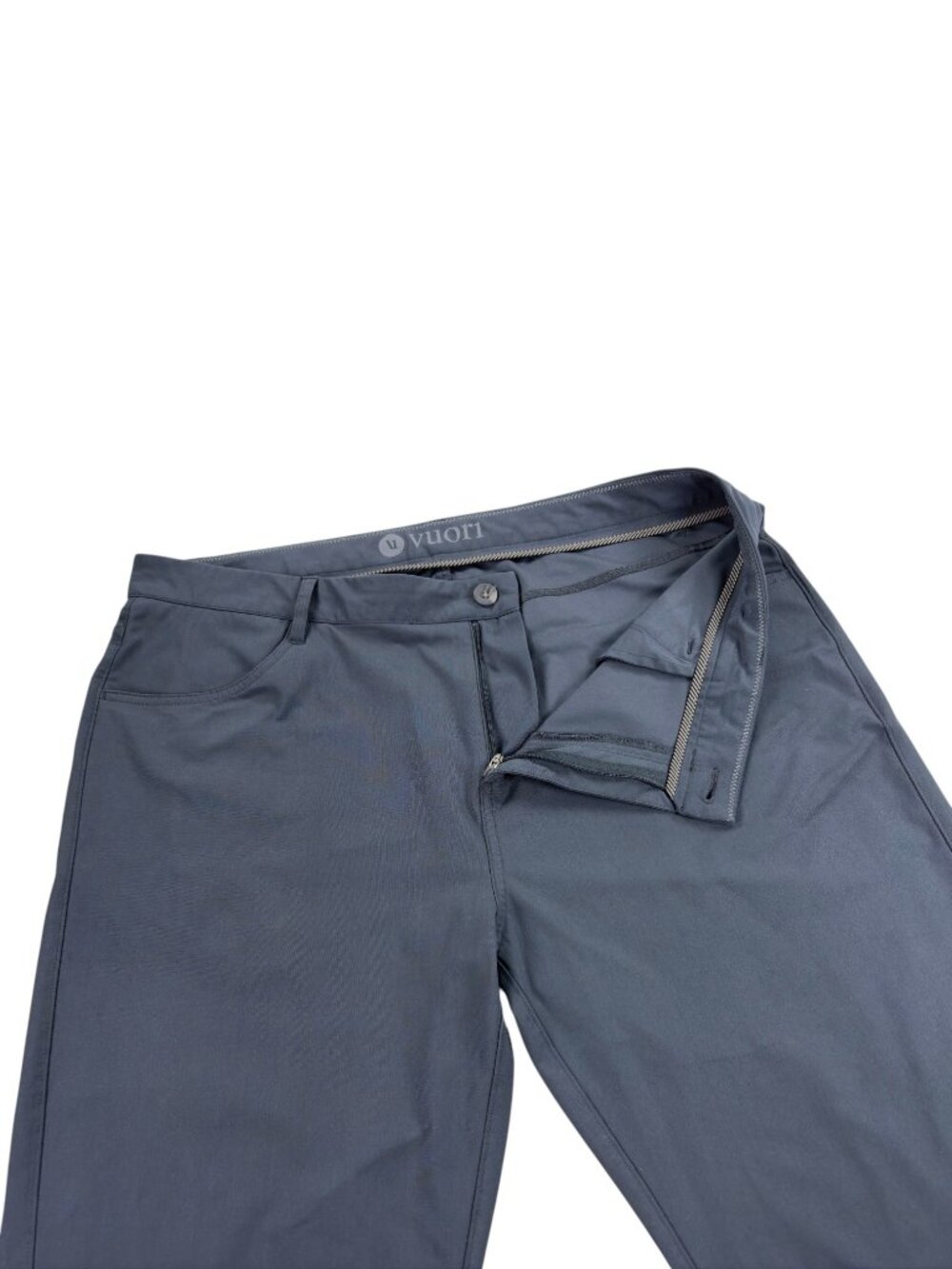 Vuori Meta Pant 5-Pocket Classic Fit Chino V430 Mens Size 38 x 32 Charcoal Gray